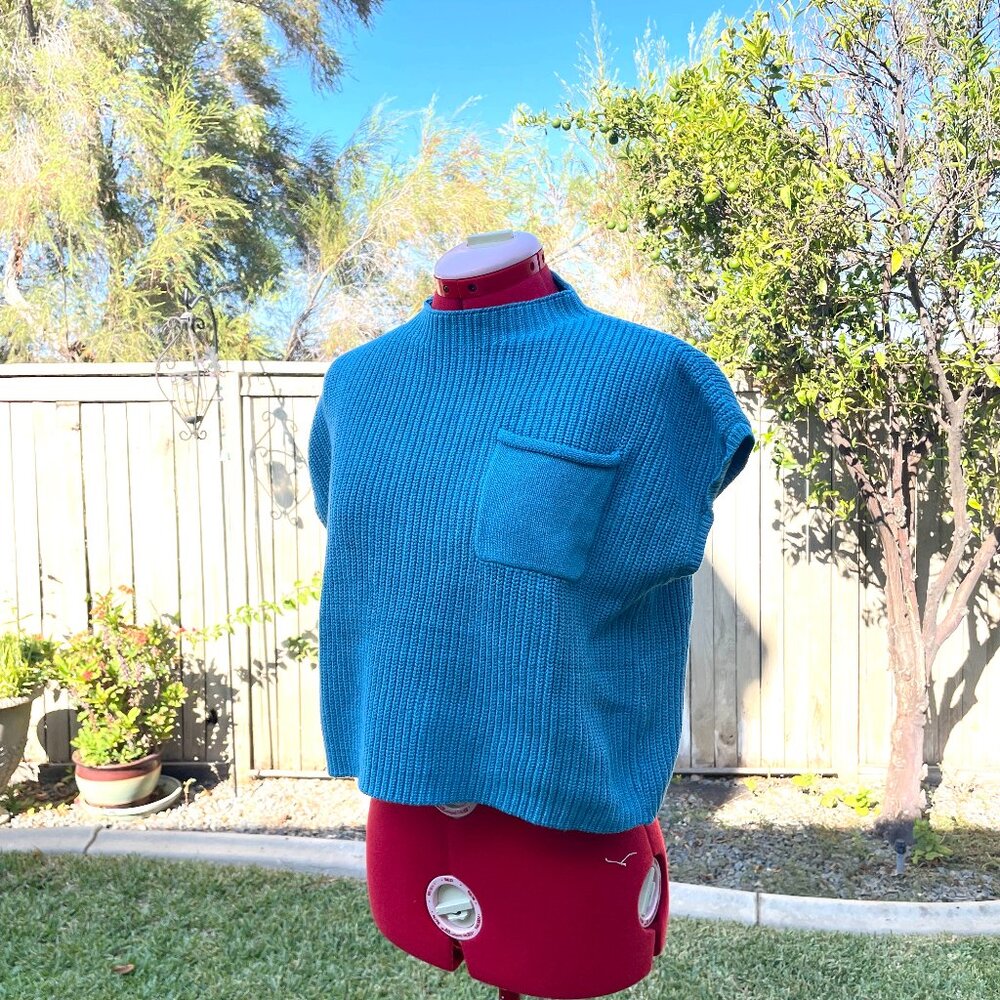 Knit Mock Neck Sweater